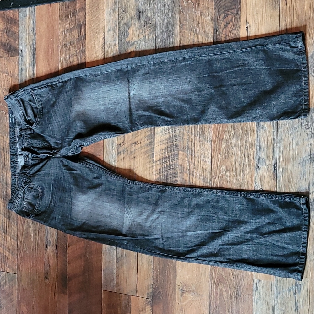 Buffalo David Bitton Jeans 31/32 Gray Black